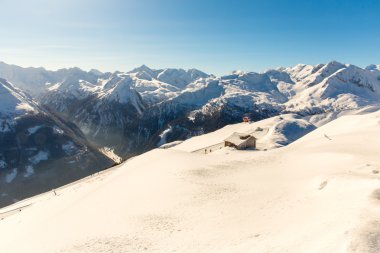 Ski resort bad gastein, Avusturya, salzburg arazi