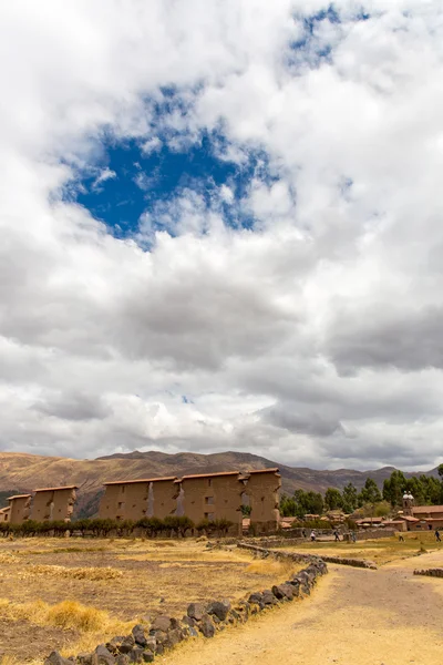 Raqchi, inca archäologische Stätte in cusco, peru — Stockfoto