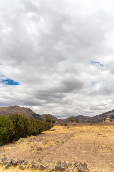 Raqchi, sito archeologico Inca a Cusco, Perù — Foto Stock