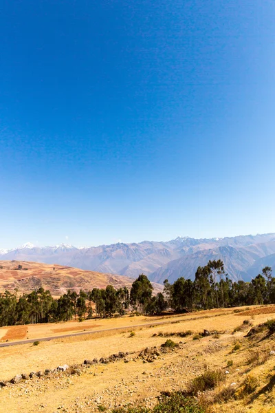 Peru, ollantaytambo-inca ruinen des heiligen tals — Stockfoto