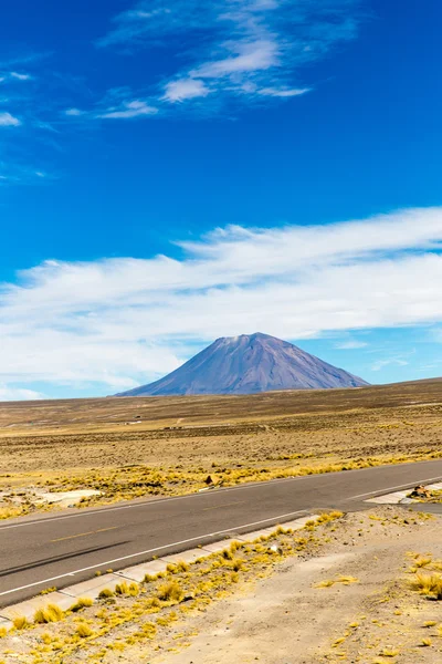 V Andách, cusco silniční-puno, peru — Stock fotografie