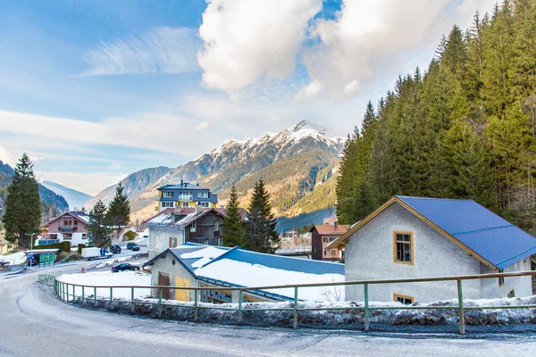 Skiort Bad gastein, Österreich, Land Salzburg — Stockfoto