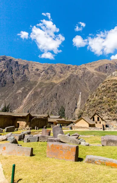 Peru, harabeler ollantaytambo-Inca