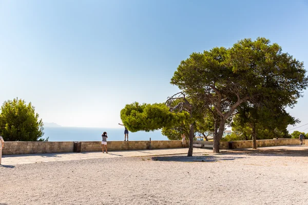 Strada pittorica tradizionale — Foto Stock