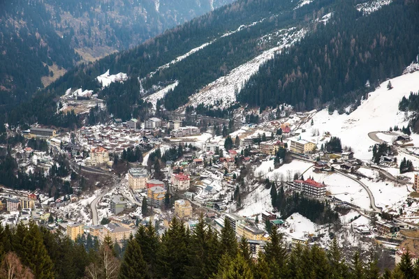 滑雪度假村 — 图库照片