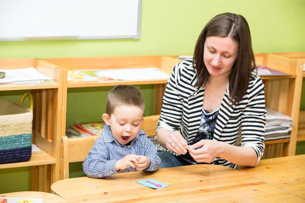 Madre e bambino ragazzo — Foto Stock