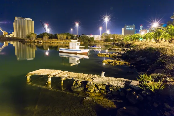 Stadsbilden och bay — Stockfoto