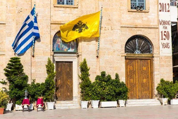 Eski manastır arkadi — Stok fotoğraf