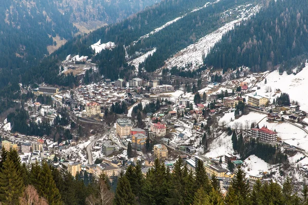 Ski resort town — Stock Photo, Image