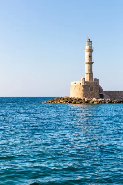 Crete lighthouse — Stock Photo, Image