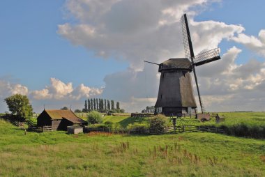 Hollanda 'da Değirmen