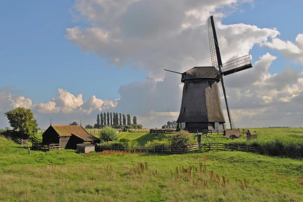 Mill in The Netherlands — Stock Photo, Image