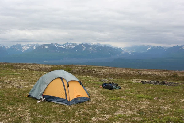 Campingplats — Stockfoto