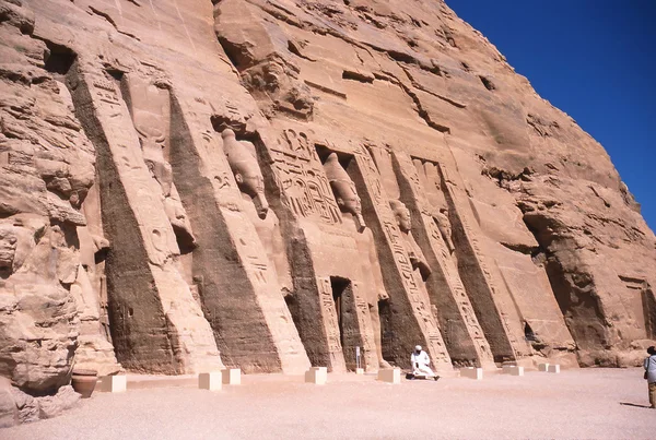 Egypten abu simbel-templet — Stockfoto