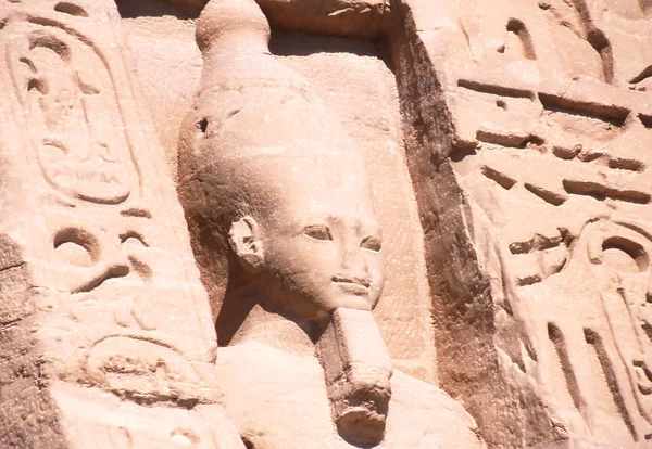 Egypten abu simbel-templet — Stockfoto