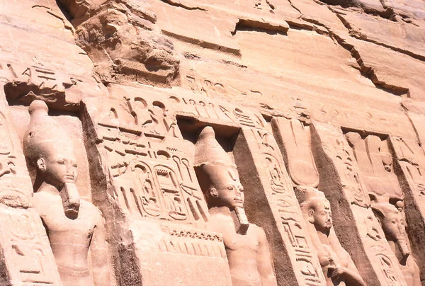 Egypten abu simbel-templet — Stockfoto