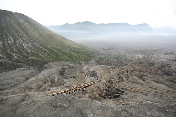 Indonezia Muntele Bromo — Fotografie, imagine de stoc