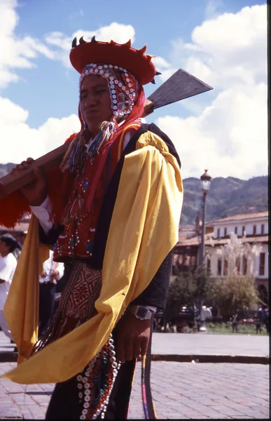Peru Cuzco Festival — Stock Photo, Image