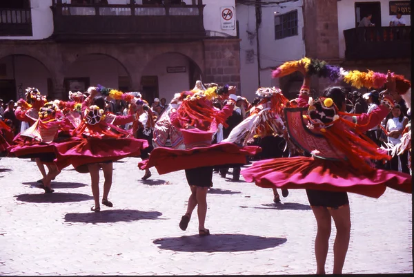 Peru Cuzco Festival — Stock Photo, Image