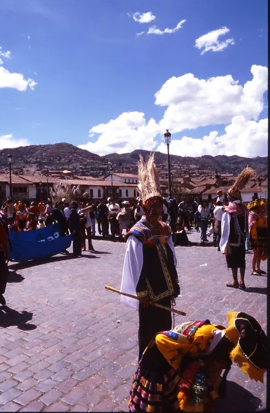 Peru cuzco Festivali — Stok fotoğraf