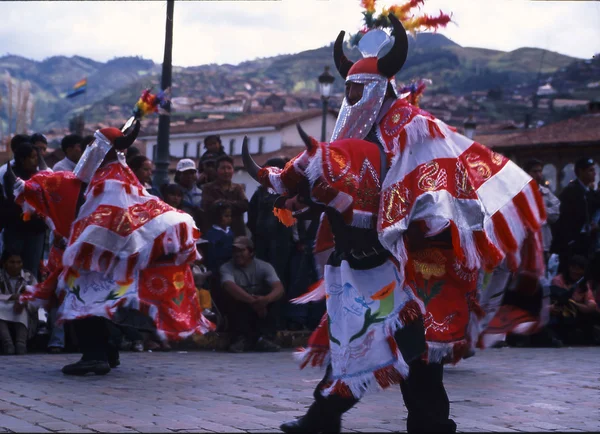 Perú cuzco festiva — Foto de Stock