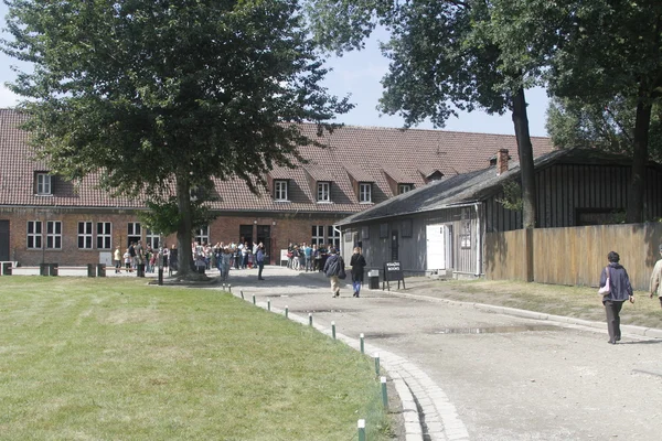 波兰奥斯维辛集中营 — 图库照片