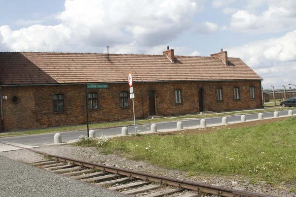 Polonia Birkenau campo de concentración —  Fotos de Stock