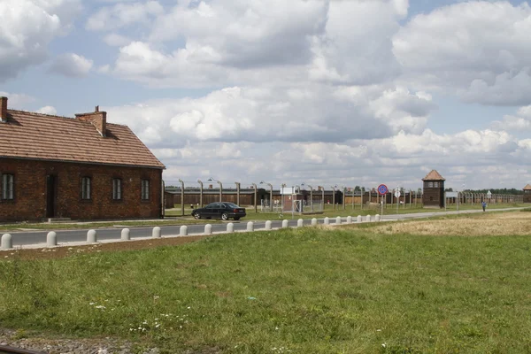 Polonya birkenau toplama kampı — Stok fotoğraf