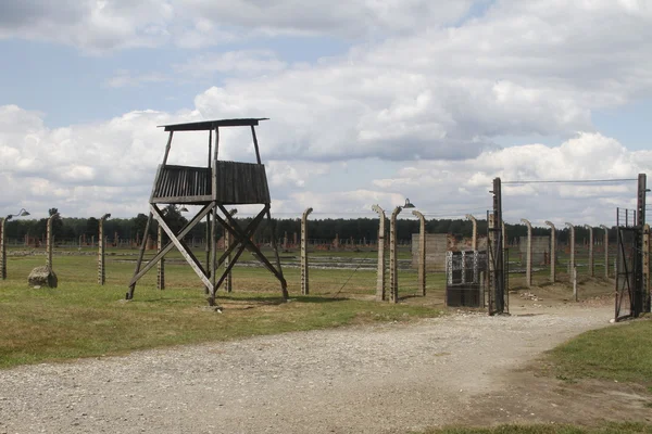 Polonya birkenau toplama kampı — Stok fotoğraf