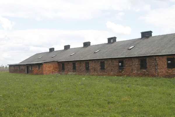 Polonia Birkenau campo de concentración —  Fotos de Stock