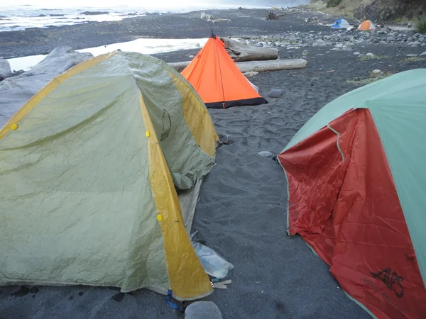 Backpacking lost coast in California — Stock Photo, Image