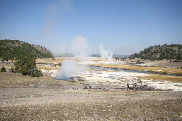Yellowstone Grand Tetons — Stock Photo, Image