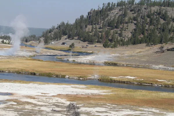 Yellowstone Grand Tetons – stockfoto