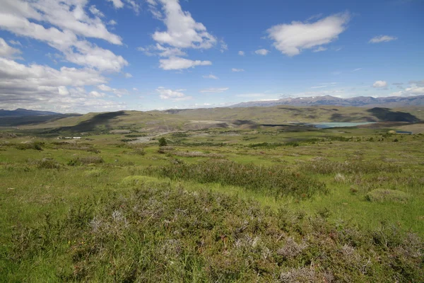 W Trek op Torres Del Paine Park — Stockfoto