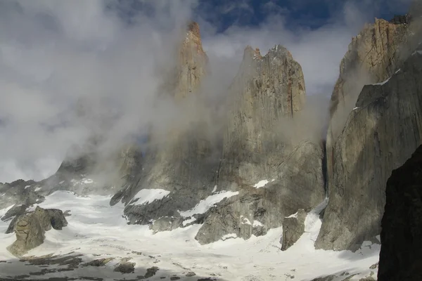 W Trek na Torres Del Paine Park — Zdjęcie stockowe