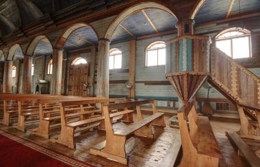 Chiloe Şili - Ahşap Kilise