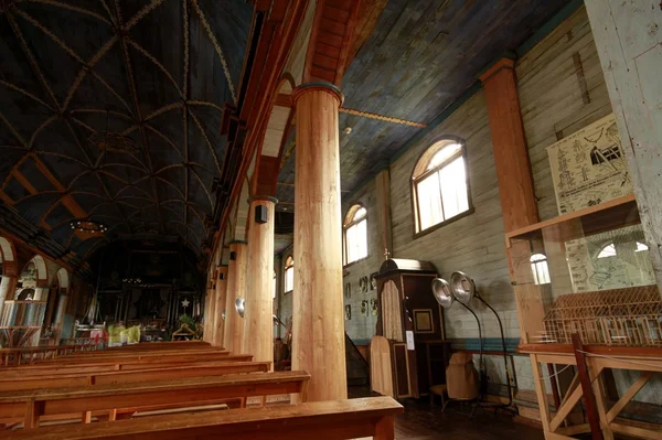 Chiloe Chile - Igreja de madeira — Fotografia de Stock