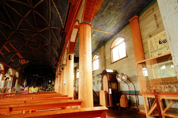 Chiloe Chile - Igreja de madeira — Fotografia de Stock
