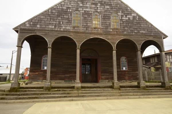 Chiloe Chile - Igreja de madeira — Fotografia de Stock