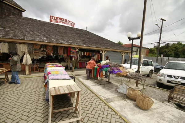 Chiloe Chile - Feria Artesenal — Zdjęcie stockowe