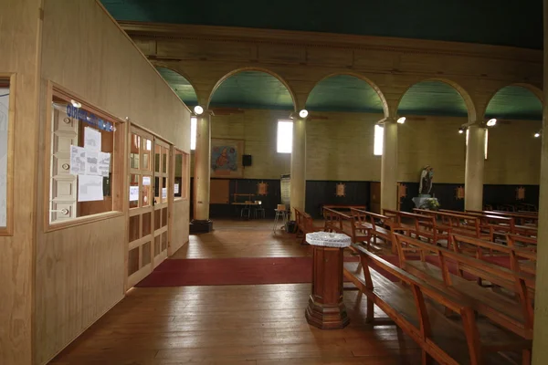 Chiloé Chile - Iglesia de madera —  Fotos de Stock