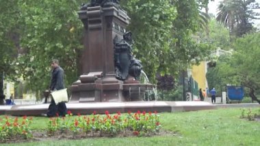 Santiago sokak sahneleri