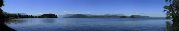 Lican Рей Озерному Чилі — стокове фото