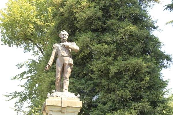 Statue of Bernardo Higgins Chillan Chile — Stock Photo, Image