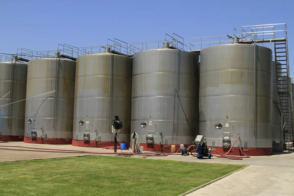 Azienda vinicola Santa Cruz Cile — Foto Stock