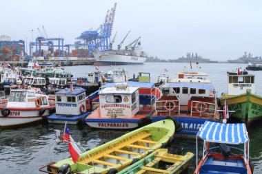 Harbour valparaiso, Şili