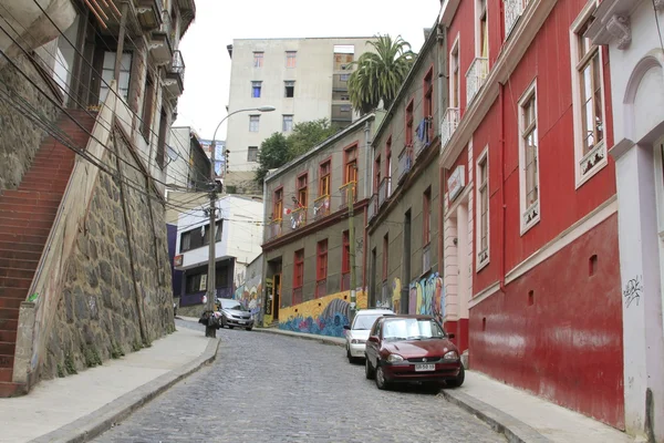 Улицы Вальпараисо — стоковое фото