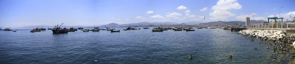 Puerto en Coquimbo Chilehar — Foto de Stock