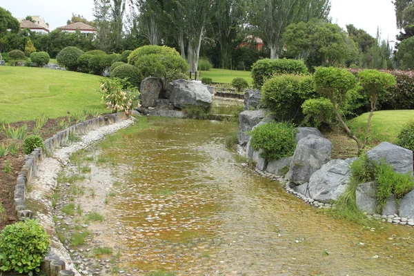 Jardines japoneses en Chile — Foto de Stock