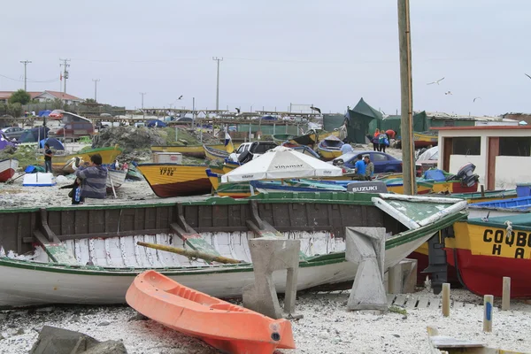 Hafen in der Nähe von la serena chile — Stockfoto